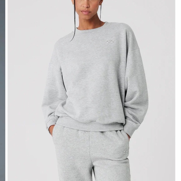 ALO Yoga Gray Track Pants - Picture 3 of 4